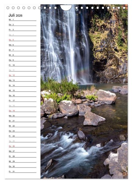 Produktbild: Faszination Wasserfall (Wandkalender 2026 DIN A4 hoch), CALVENDO Monatskalender