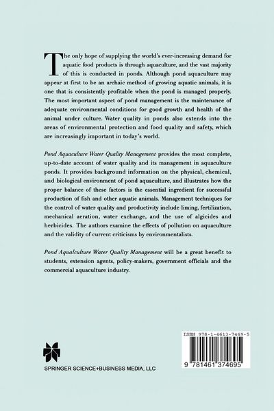 Produktbild: Pond Aquaculture Water Quality Management
