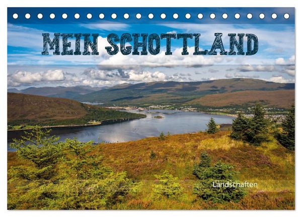 Mein Schottland - Landschaften (Tischkalender 2026 DIN A5 quer), CALVENDO Monatskalender