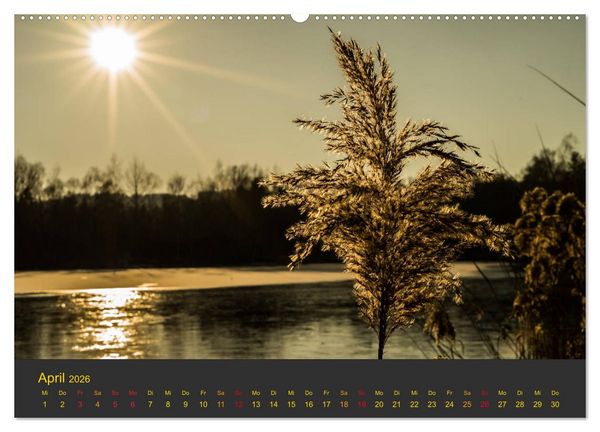 Produktbild: Morgend&auml;mmerung (Wandkalender 2026 DIN A2 quer), CALVENDO Monatskalender