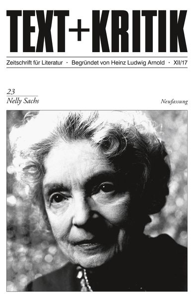 Produktbild: TEXT + KRITIK 23 - Nelly Sachs