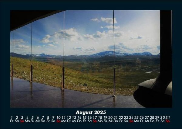 Produktbild: Berglandschaften 2025 Fotokalender DIN A5