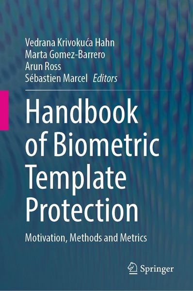 Produktbild: Handbook of Biometric Template Protection