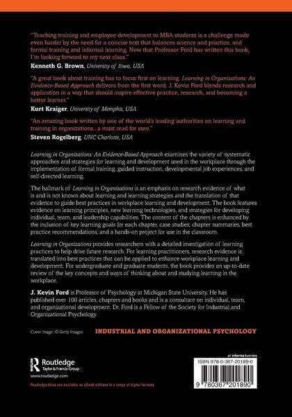 Produktbild: Learning in Organizations