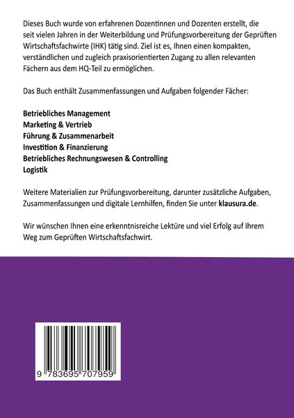 Produktbild: Wirtschaftsfachwirt kompakt