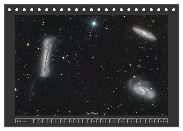 Produktbild: Faszination Universum (Tischkalender 2026 DIN A5 quer), CALVENDO Monatskalender