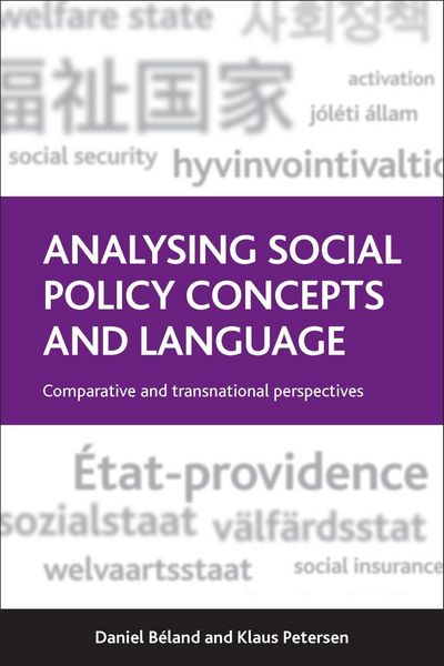 Produktbild: Analysing Social Policy Concepts and Language
