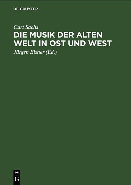 Produktbild: Die Musik der Alten Welt in Ost und West