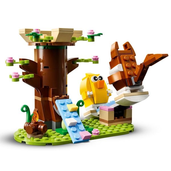 LEGO Frühlingstierspielplatz, Spielset mit Vogel und Eichhörnchen 40709
