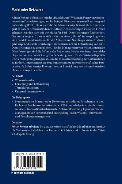 Produktbild: Markt oder Netzwerk