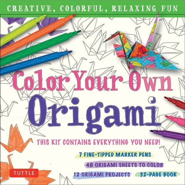 Produktbild: Color Your Own Origami Kit