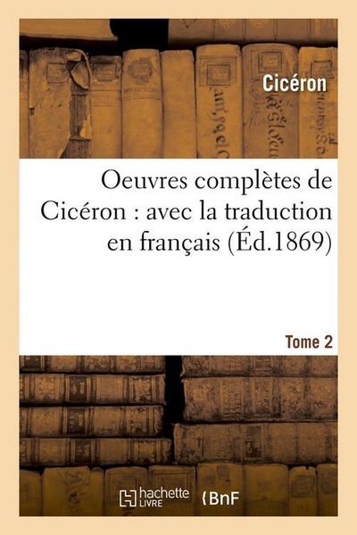 Produktbild: Oeuvres compl&egrave;tes de Cic&eacute;ron