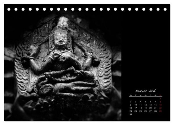 Produktbild: Worte des Buddha 2026 (Tischkalender 2026 DIN A5 quer), CALVENDO Monatskalender