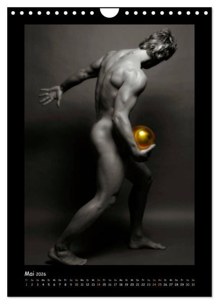 Produktbild: Golden Ball - M&auml;nner Akte (Wandkalender 2026 DIN A4 hoch), CALVENDO Monatskalender