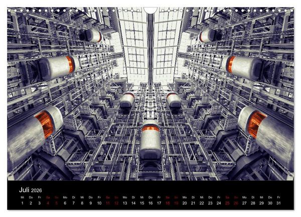 Produktbild: Welt der Aufz&uuml;ge (Wandkalender 2026 DIN A3 quer), CALVENDO Monatskalender