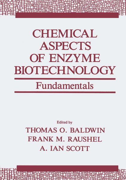 Produktbild: Chemical Aspects of Enzyme Biotechnology