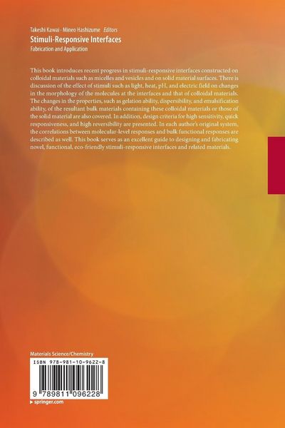 Produktbild: Stimuli-Responsive Interfaces