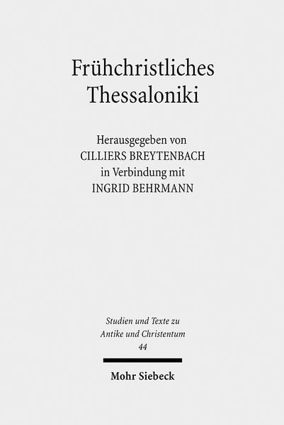 Produktbild: Fr&uuml;hchristliches Thessaloniki