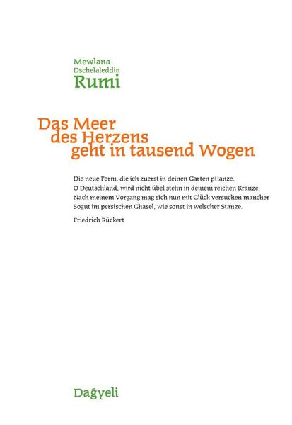 Produktbild: Das Meer des Herzens geht in tausend Wogen