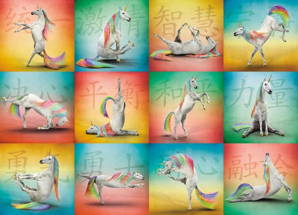 Produktbild: Unicorn Yoga 1000-Piece Puzzle