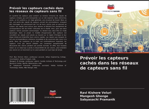 Produktbild: Pr&eacute;voir les capteurs cach&eacute;s dans les r&eacute;seaux de capteurs sans fil