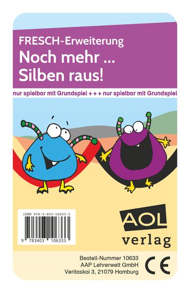 Produktbild: FRESCH-Erweiterung: Noch mehr... Silben raus!