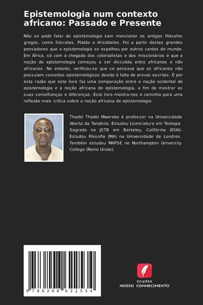 Produktbild: Epistemologia num contexto africano: Passado e Presente