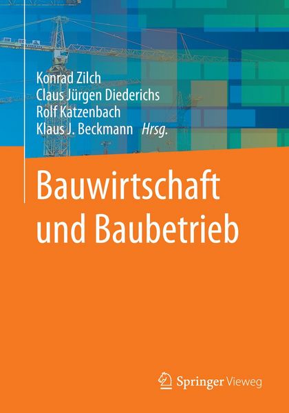 Produktbild: Bauwirtschaft und Baubetrieb