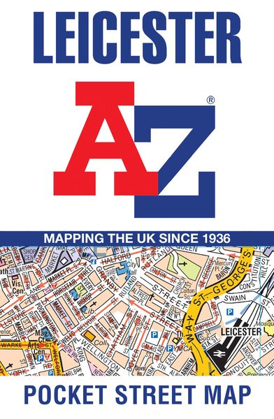 Produktbild: Leicester Pocket Street Map