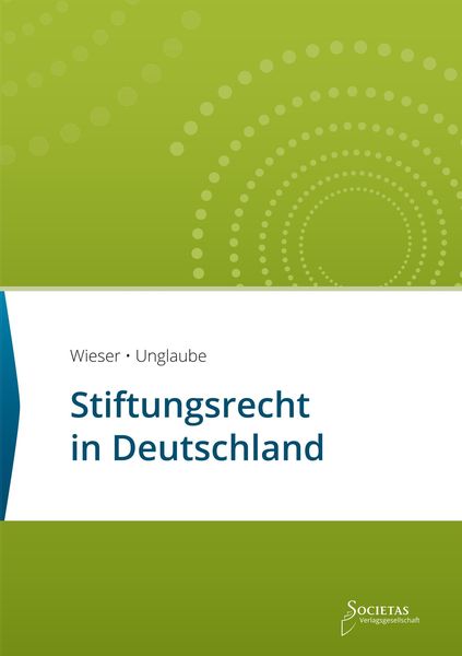 Produktbild: Stiftungsrecht in Deutschland