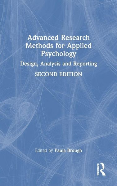 Produktbild: Advanced Research Methods for Applied Psychology