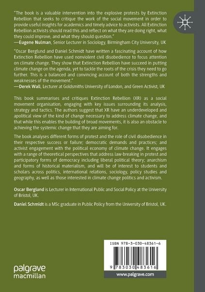 Produktbild: Extinction Rebellion and Climate Change Activism