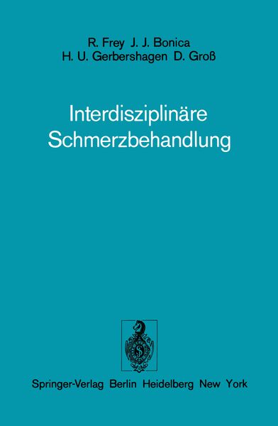 Produktbild: Interdisziplin&auml;re Schmerzbehandlung