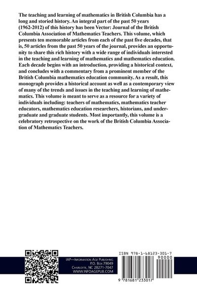 Produktbild: Selected Writings from the Journal of the British Columbia Association of Mathematics Teachers
