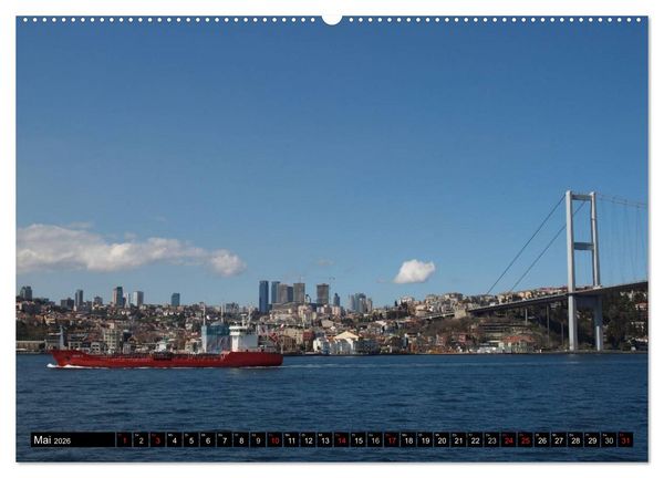 Produktbild: Istanbul - Konstantinopel - Byzanz (hochwertiger Premium Wandkalender 2026 DIN A2 quer), Kunstdruck in Hochglanz