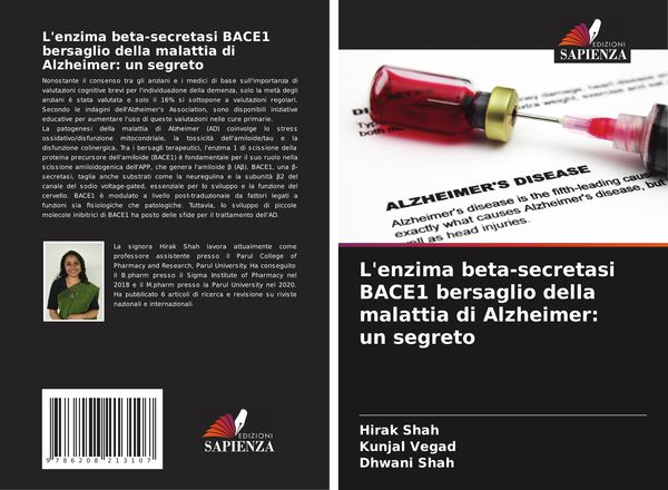 Produktbild: L'enzima beta-secretasi BACE1 bersaglio della malattia di Alzheimer: un segreto