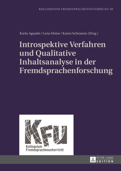 Produktbild: Introspektive Verfahren und Qualitative Inhaltsanalyse in der Fremdsprachenforschung