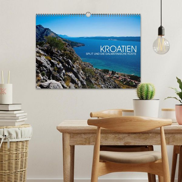 Produktbild: Kroatien - Split und die dalmatinische K&uuml;ste (Wandkalender 2026 DIN A3 quer), CALVENDO Monatskalender