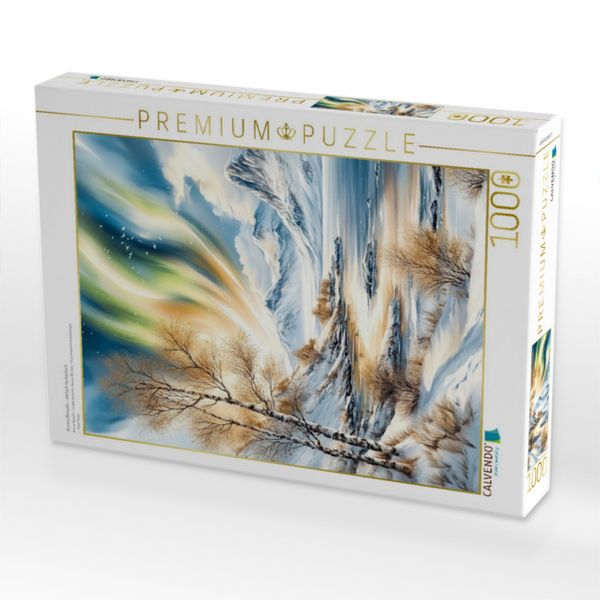 Produktbild: CALVENDO Puzzle Aurora Borealis - einfach fantastisch | 1000 Teile Lege-Gr&ouml;&szlig;e 64x48cm Foto-Puzzle f&uuml;r gl&uuml;ckliche Stunden