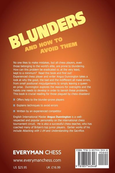 Produktbild: Blunders How to avoid them
