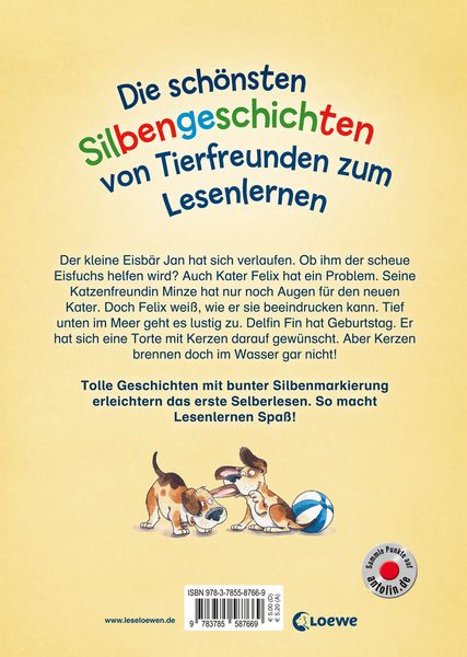 Produktbild: Lesel&ouml;wen - Das Original - Die sch&ouml;nsten Silbengeschichten von Tierfreunden zum Lesenlernen
