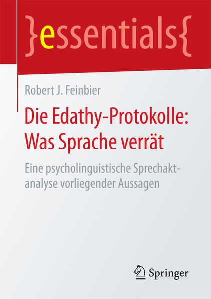 Produktbild: Die Edathy-Protokolle: Was Sprache verr&auml;t