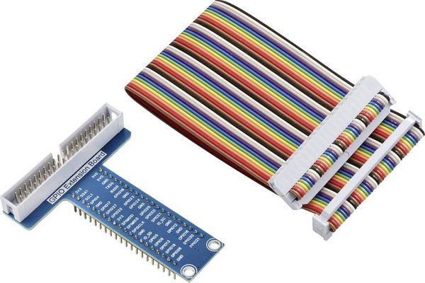Produktbild: TRU COMPONENTS TC-9072560 GPIO-Modul 1 St. Passend f&uuml;r (Entwicklungskits): Raspberry Pi&reg;