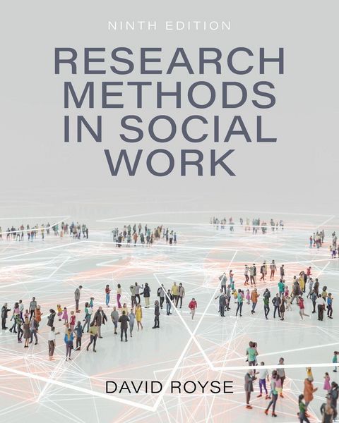 Produktbild: Research Methods in Social Work