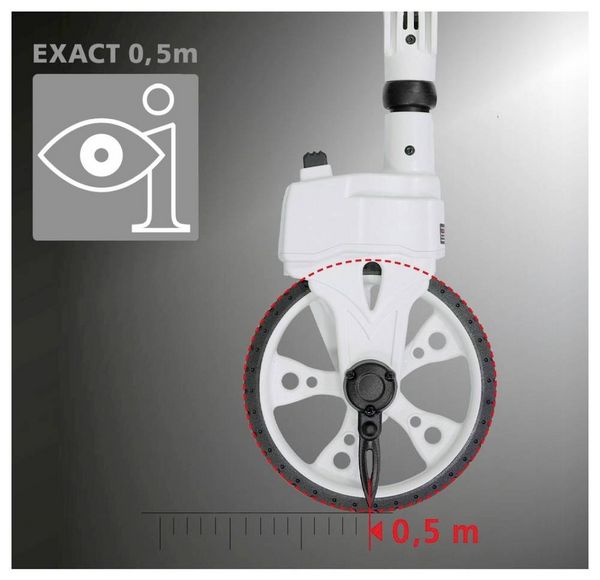 Produktbild: Laserliner Roll-Pilot D12 Messrad 9.99999