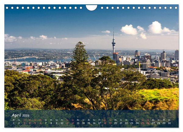 Produktbild: Neuseeland - Wo sich Himmel und Erde begegnen (Wandkalender 2026 DIN A4 quer), CALVENDO Monatskalender