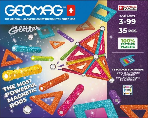 Produktbild: Geomag Glitter Panels Recycled 35