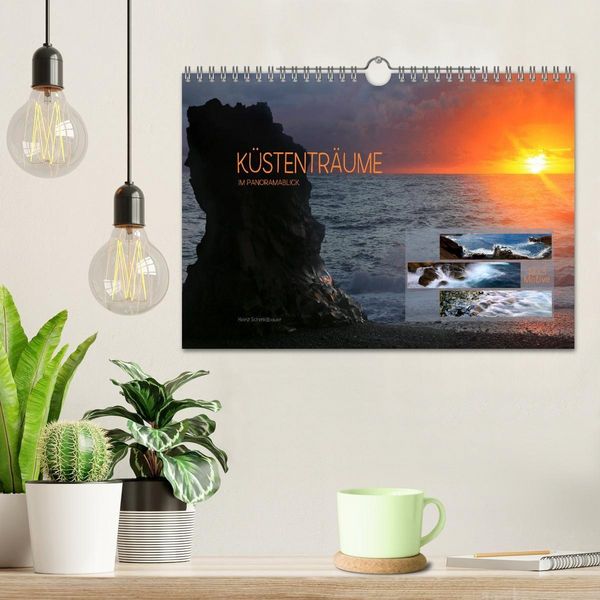 Produktbild: K&uuml;stentr&auml;ume im Panoramablick (Wandkalender 2027 DIN A4 quer), CALVENDO Monatskalender