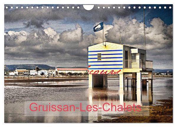 Produktbild: Gruissan-Les-Chalets (Calendrier mural 2026 DIN A4 vertical), CALVENDO calendrier mensuel