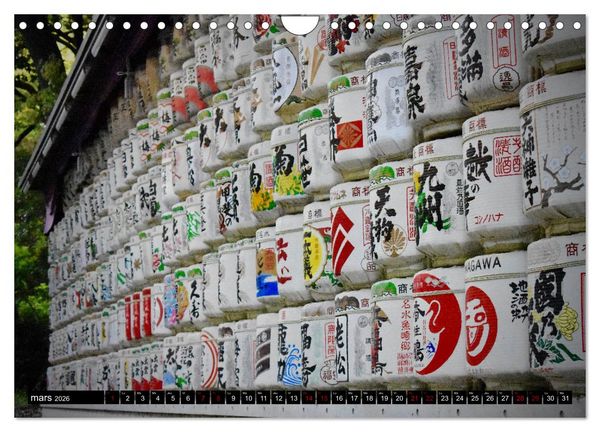 Produktbild: Les couleurs de Tokyo (Calendrier mural 2026 DIN A4 vertical), CALVENDO calendrier mensuel
